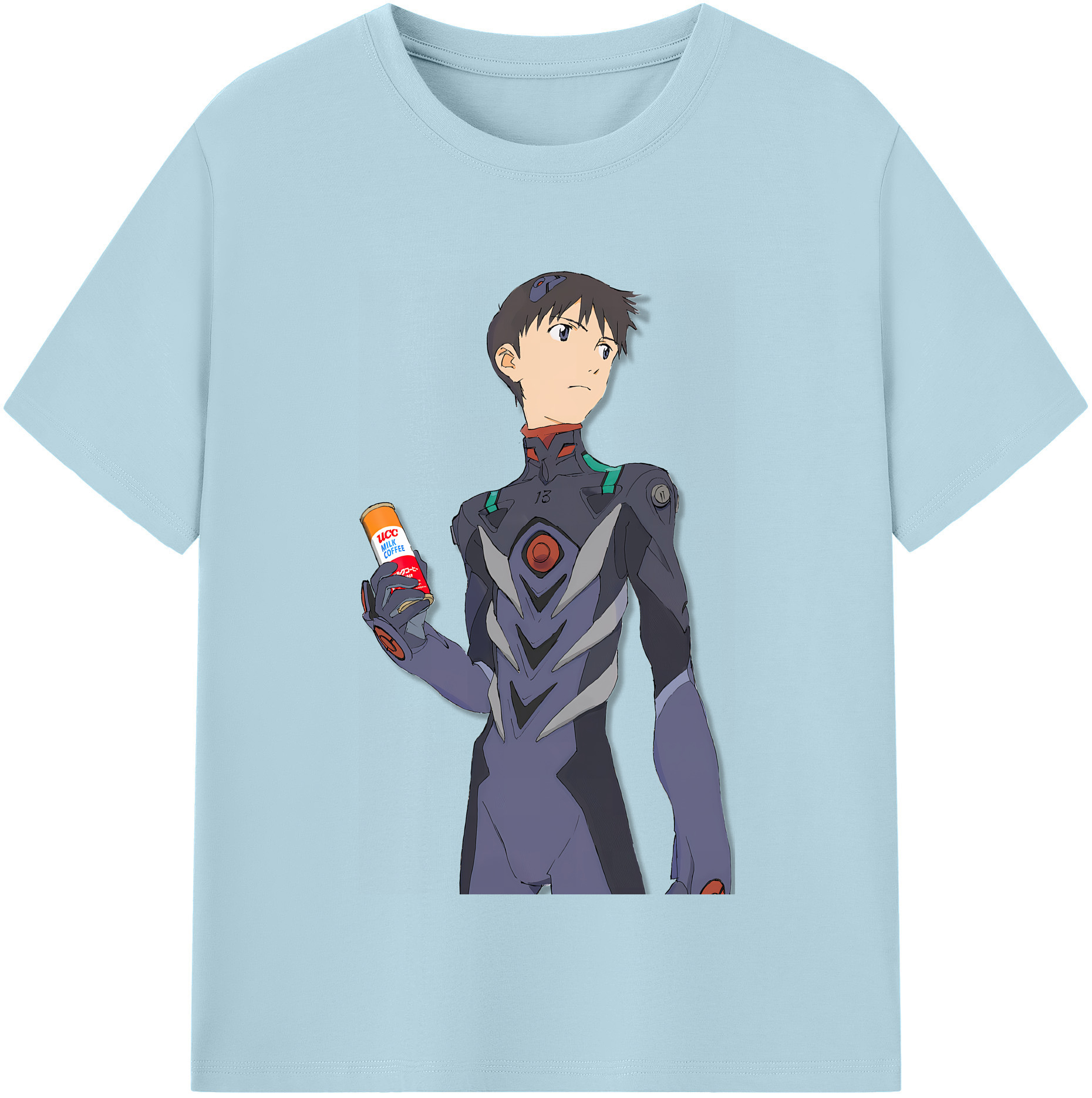（画像用） EVA 新世紀エヴァンゲリオン 綿100％半袖Tシャツ（フロントプリント）